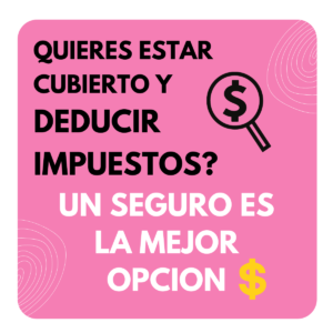Deduccion de impuestos Seguro
